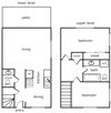 2 Bed 1.5 Bath
